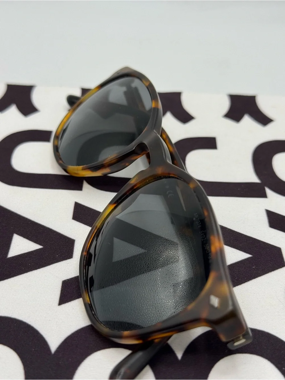 Giorgio Armani EYEGLASSES AR 7074 5492 STRIPED BROWN RX AUTHENTIC
